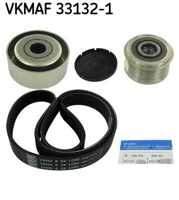 Kit de courroie d'accessoire (Courroie d’alternateur) SKF VKMAF 33132-1